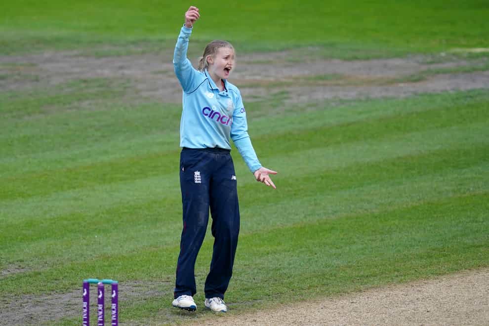 Charlie Dean said Heather Knight said it was “written” for England ahead of their Women’s World Cup final clash with Australia on Sunday (David Davies/PA)