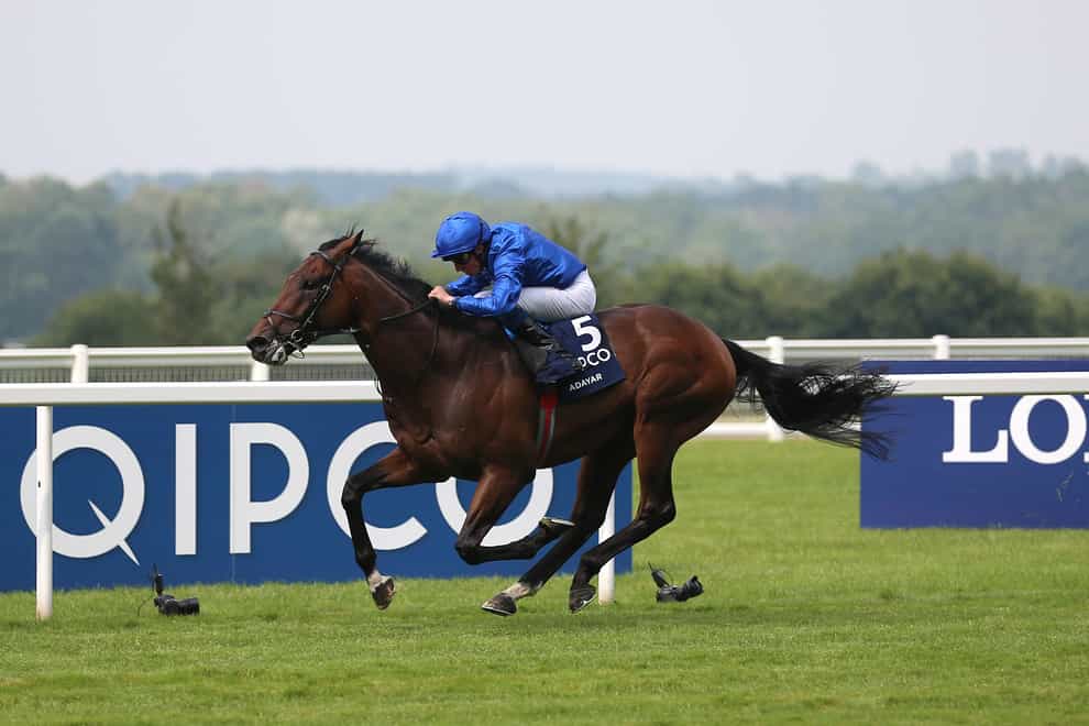 Adayar will reappear in the Coronation Cup at Epsom (Nigel French/PA)