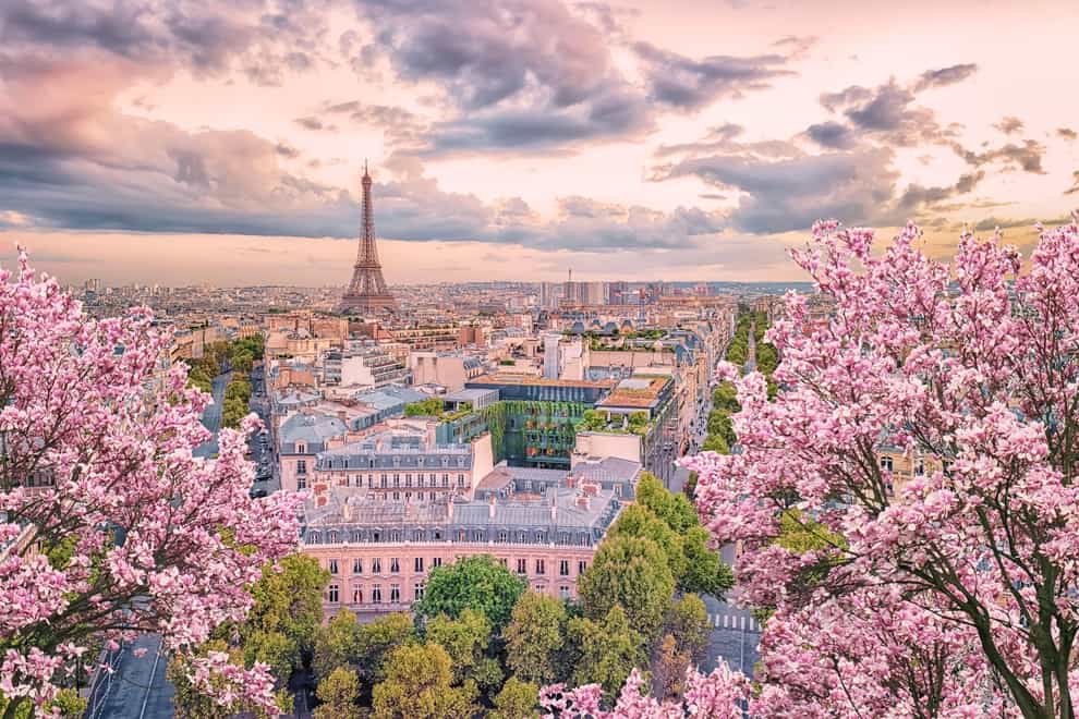 Paris city in the springtime (Alamy/PA)