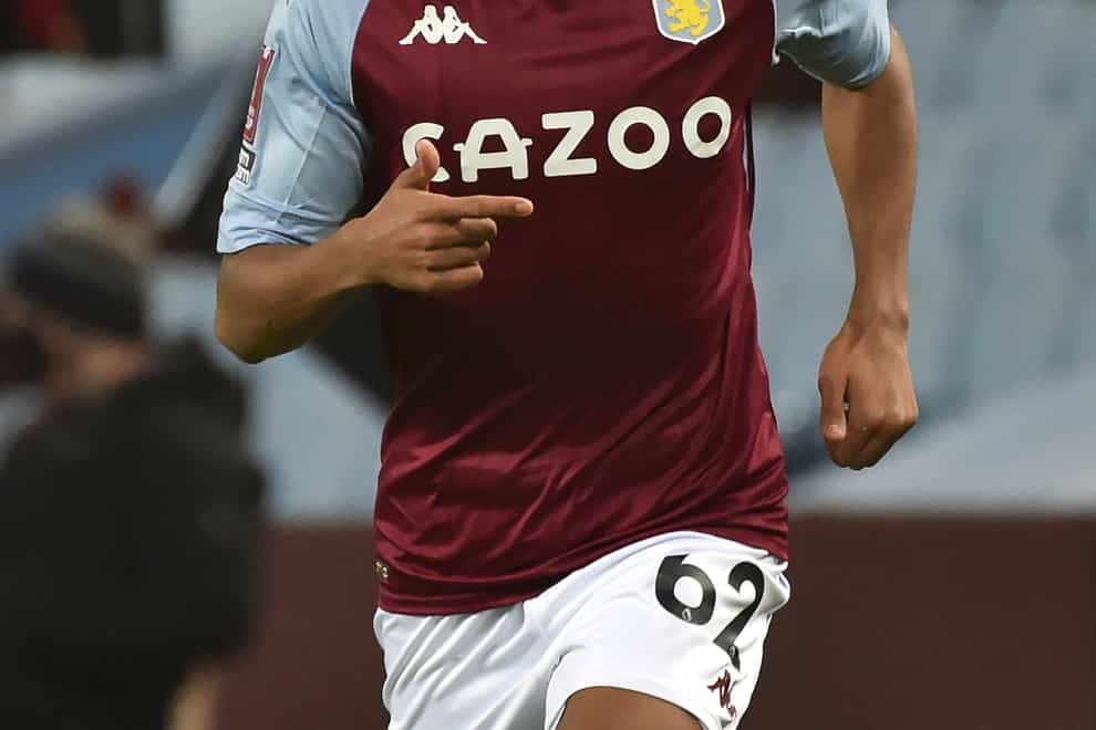 Kaine Kesler Hayden is on loan from Aston Villa (Rui Vieira/PA)