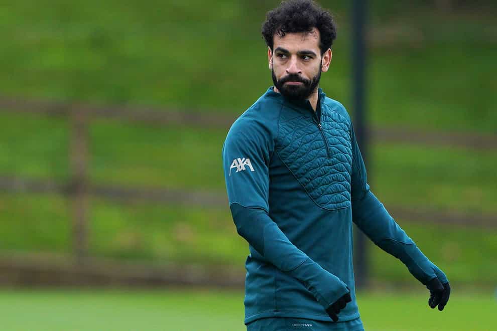 It was reported at the weekend that Mohamed Salah was close to agreeing a new deal (Peter Byrne/PA)