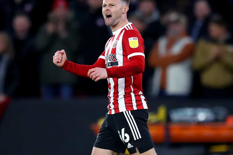 Oliver Norwood scored for Sheffield United (Isaac Parkin/PA)