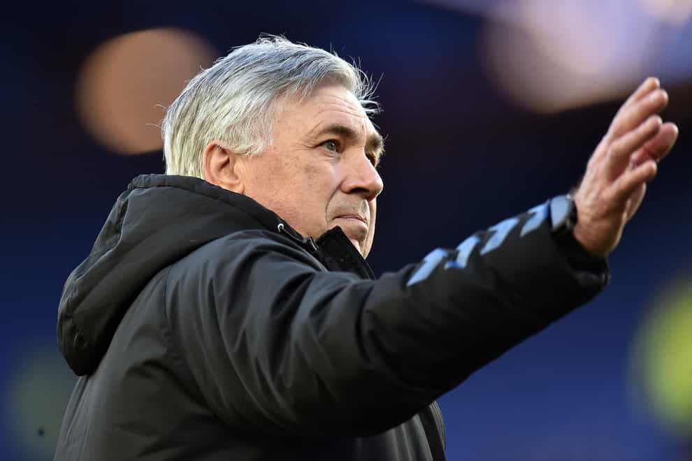 Carlo Ancelotti is on his way to London (Peter Powell/PA)