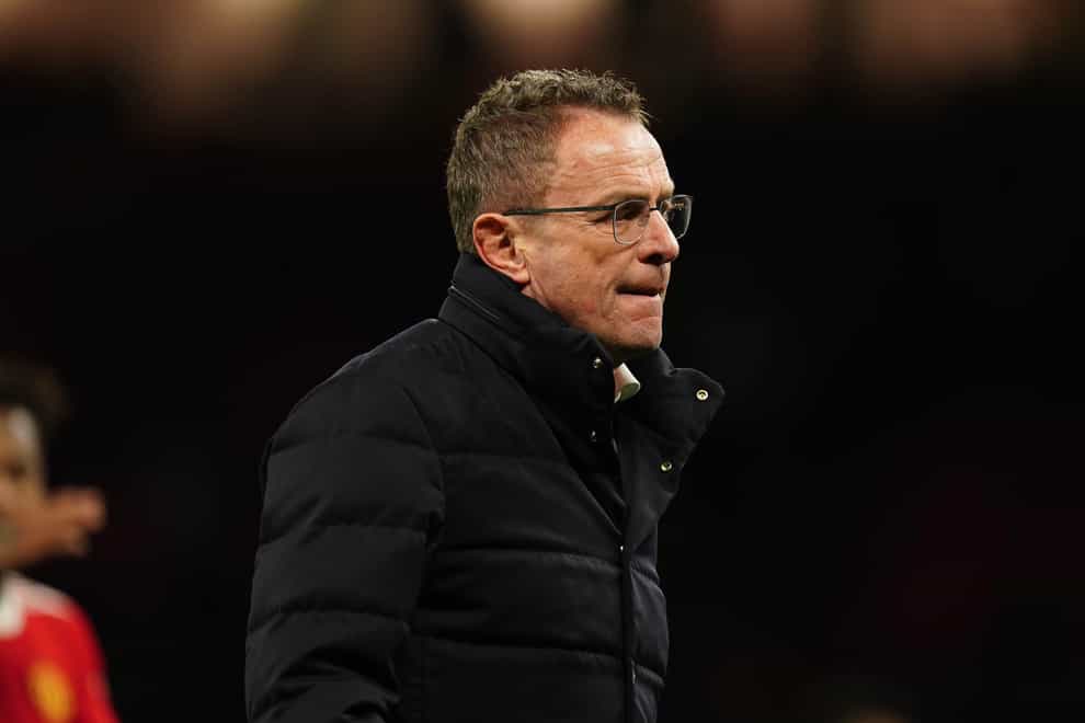 Manchester United interim manager Ralf Rangnick has been linked with the Austria vacancy (Martin Rickett/PA)