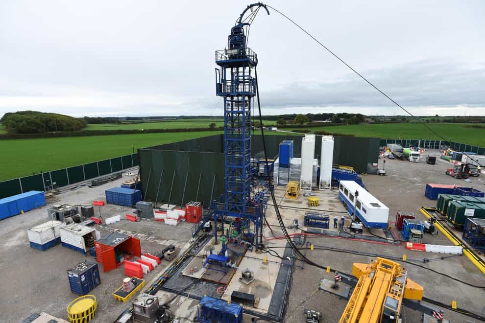 Tory MPs have called for an easing of planning laws to allow fracking to go ahead where there is local support (Cuadrilla/PA)
