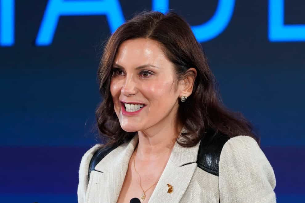 Gov Gretchen Whitmer has sued to protect abortion rights, asking a Michigan court to recognise a right to abortion under the state constitution and to overturn a 176-year-old ban that may take effect if the landmark Roe v. Wade ruling is vacated (Paul Sancya/AP)