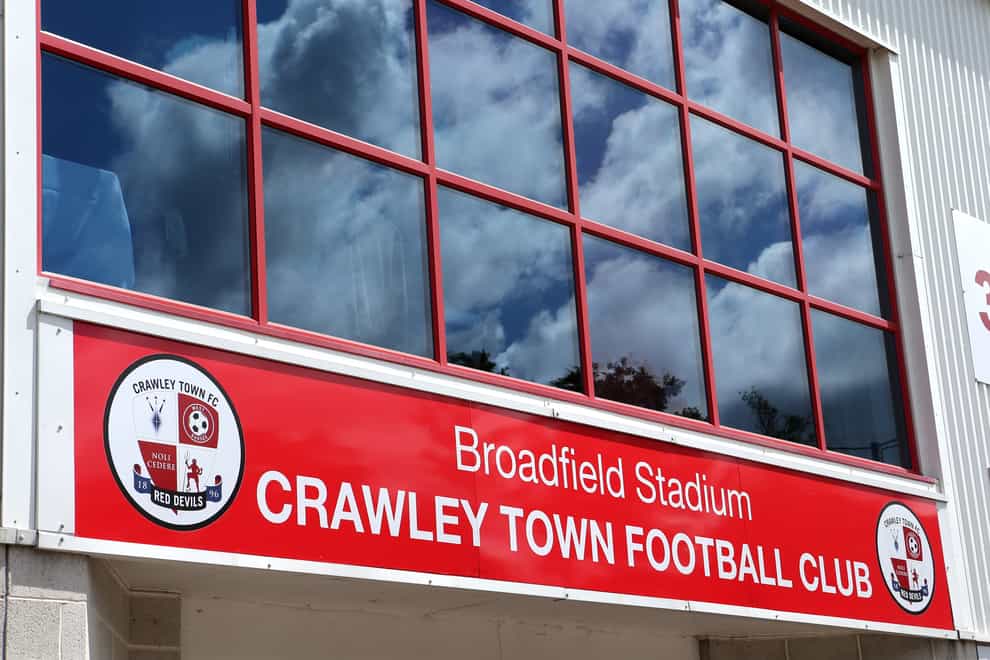 Crawley Town’s stadium (John Walton/PA)