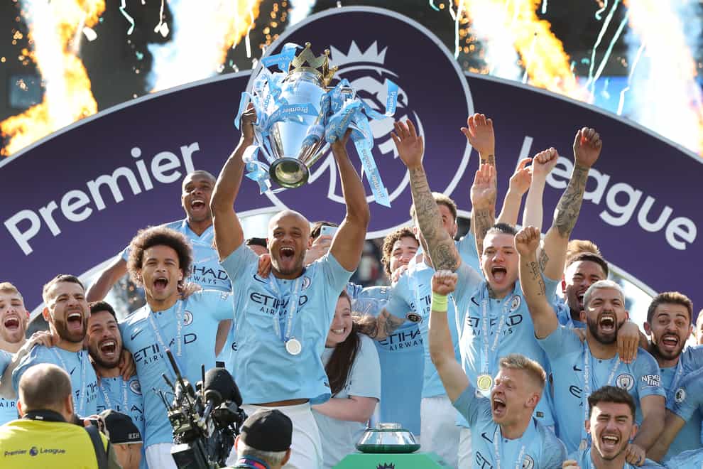 Manchester City came out on top in 2018-19’s epic Premier League title battle with Liverpool (Nick Potts/PA)