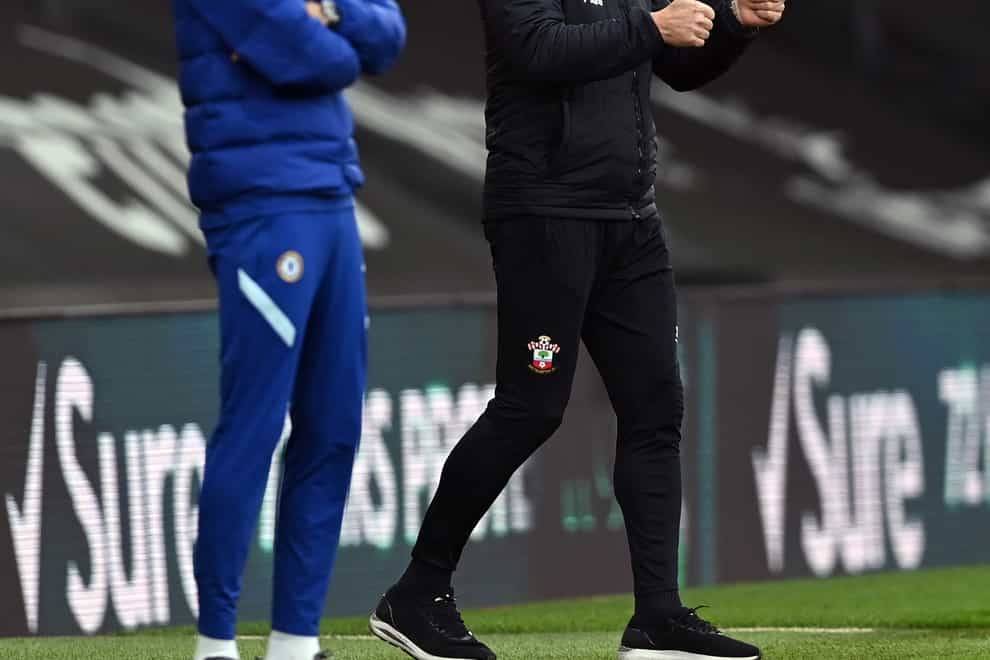 Southampton manager Ralph Hasenhuttl (right) feels Chelsea boss Thomas Tuchel will get his squad focused on the job in hand (Neil Hall/PA)