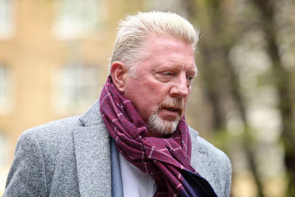 Boris Becker has been found guilty of four charges under the Insolvency Act relating to his 2017 bankruptcy (James Manning/PA).