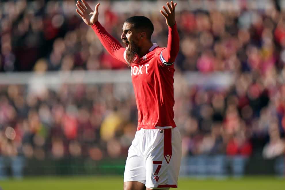 Lewis Grabban is eager to return to the Nottingham Forest starting line-up (Tim Goode/PA)