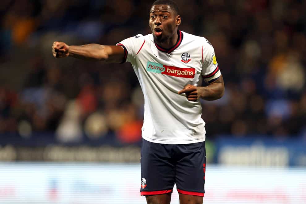 Bolton captain Ricardo Santos could miss the rest of the season due to a hamstring injury (Richard Sellers/PA)