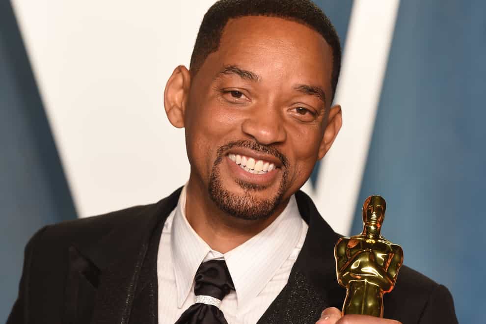 Will Smith banned from all Academy events for 10 years following Oscars slap (Doug Peters/PA)