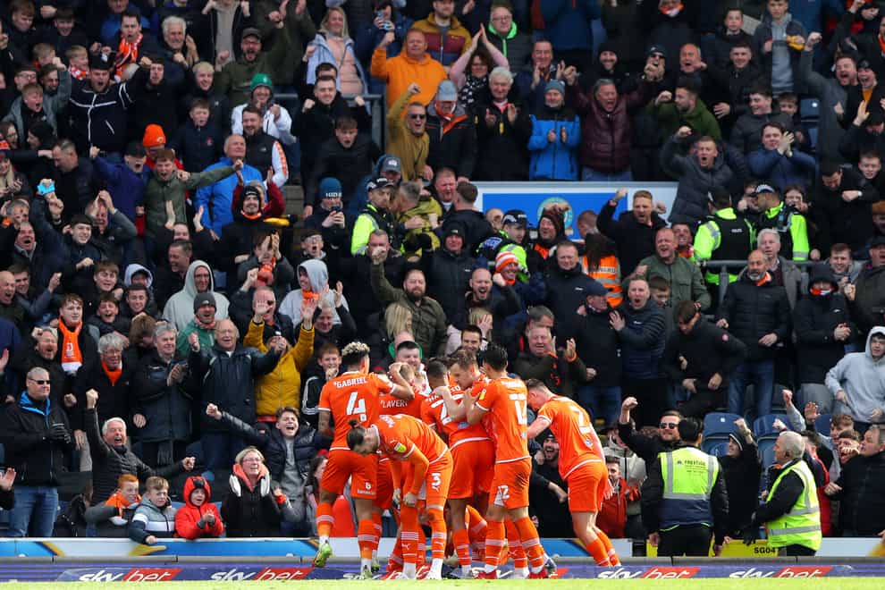 Blackpool earned a point (Tim Markland/PA)