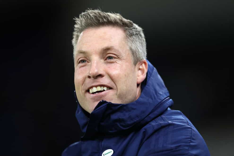 Neil Harris was pleased with his Gillingham players’ response to seom tough talking at half-time (PA)