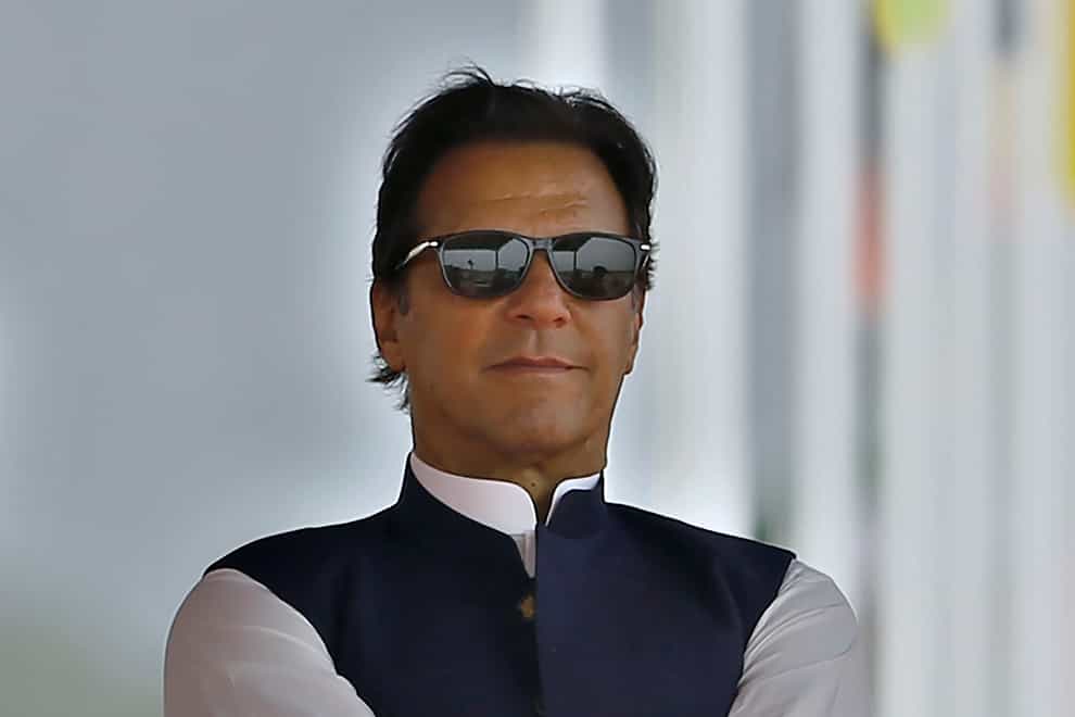 Imran Khan has been ousted (Anjum Naveed/AP)