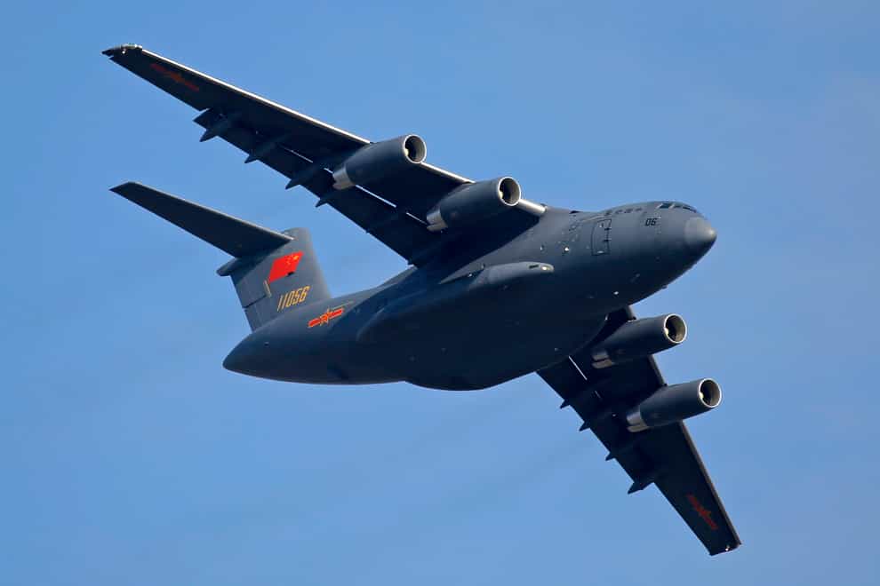 Y-20 transport aircraft delivered the anti-aircraft missile system to Serbia over the weekend (AP Photo/Kin Cheung, File)