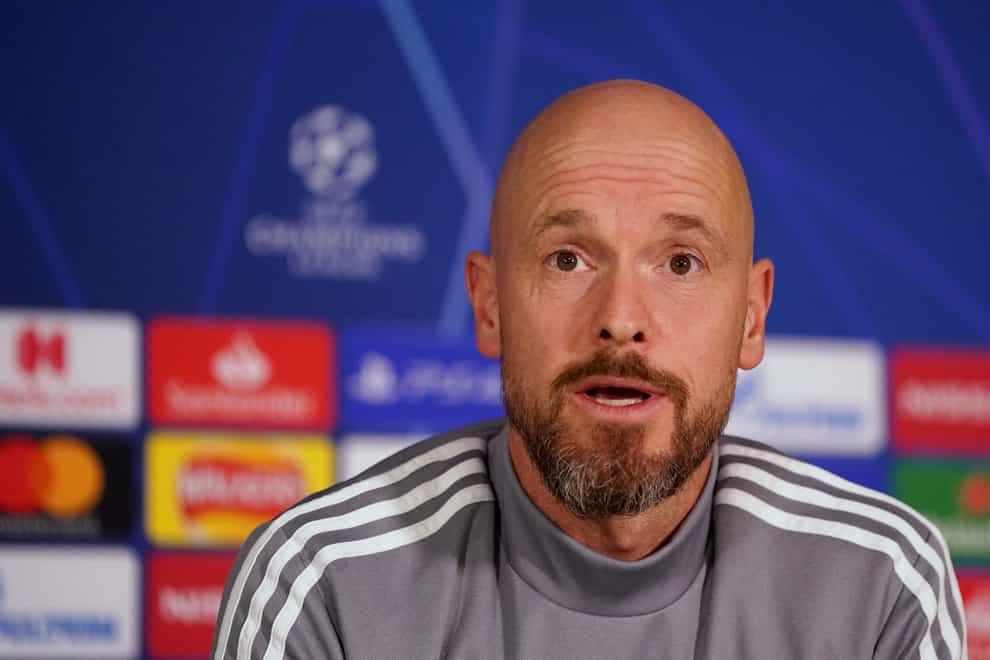 Erik Ten Hag is tipped to become the new manager of Manchester United (Tess Derry/PA)