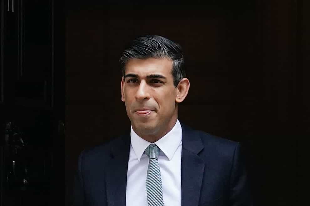 Chancellor of the Exchequer Rishi Sunak is under pressure (Aaron Chown/PA)