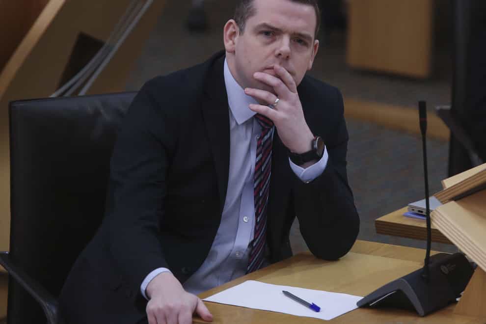 Douglas Ross said the investigation would be quick (Fraser Bremner/PA)