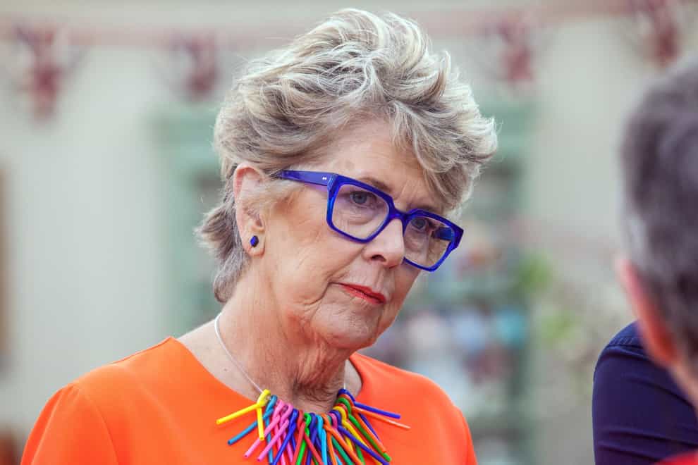 Dame Prue Leith said she fears potential refugee hosts might ‘give up’ if they don’t hear from officials soon (Mark Bourdillon/Love Productions/PA)