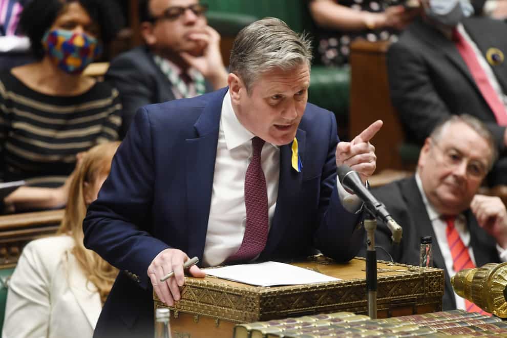 Sir Keir Starmer made the comments during a visit to Glasgow on Tuesday (UK Parliament/Jessica Taylor/PA)