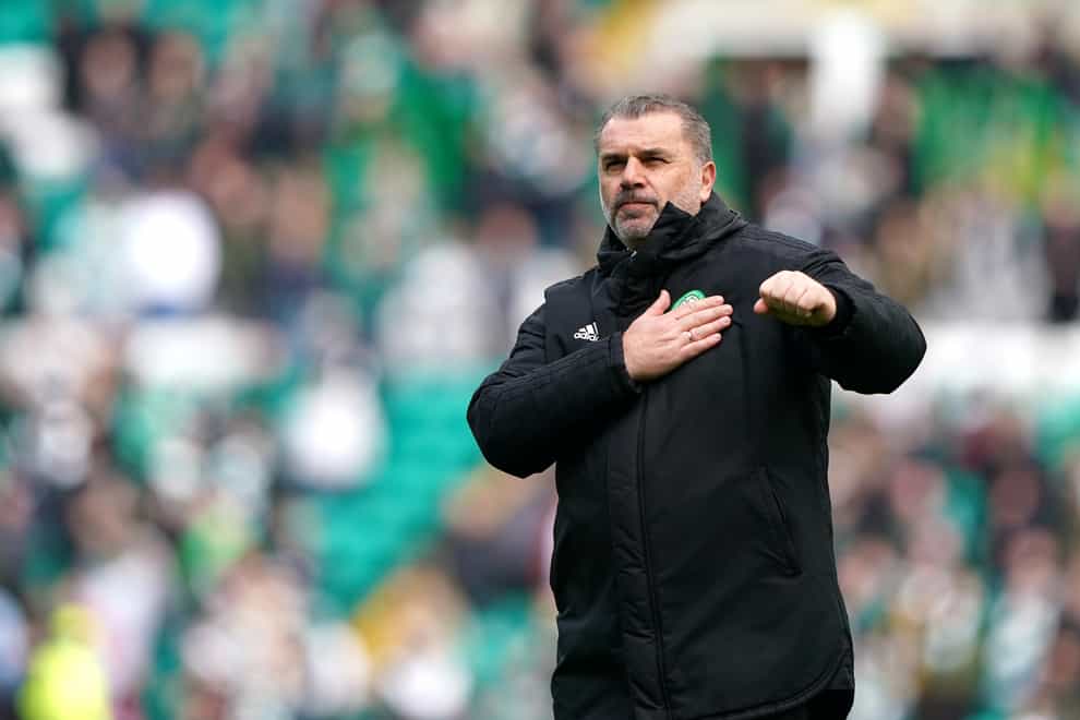 Celtic manager Ange Postecoglou aims to make memories (Andrew Milligan/PA)