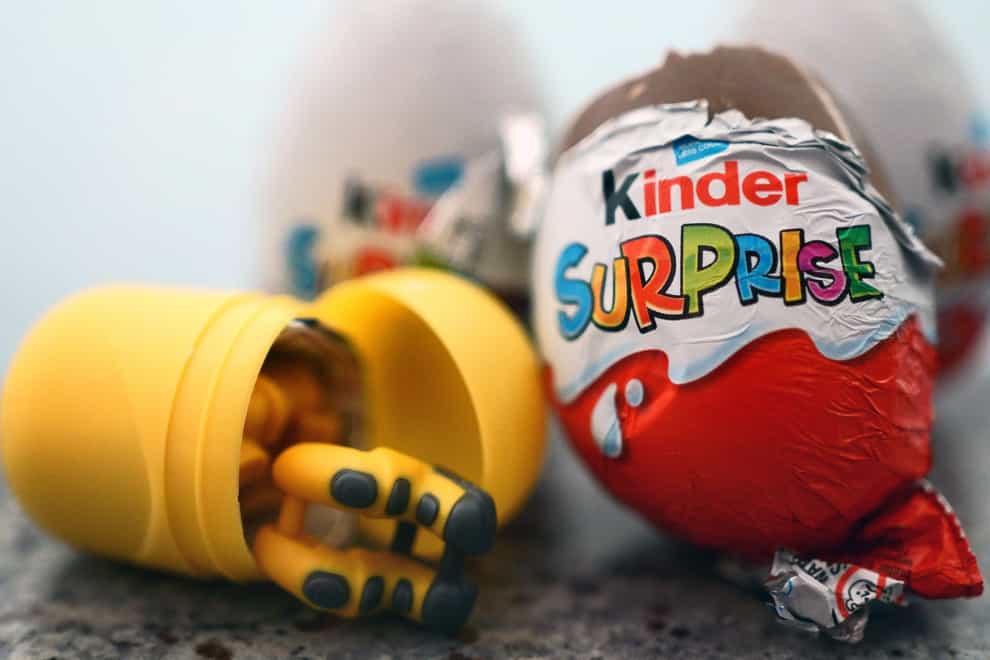 A toy from inside a Kinder Surprise egg (PA)