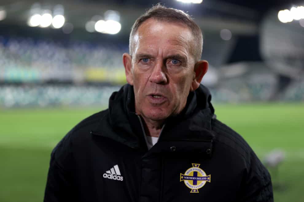 Northern Ireland manager Kenny Shiels made the controversial comments after his side’s loss to England (Liam McBurney/PA)