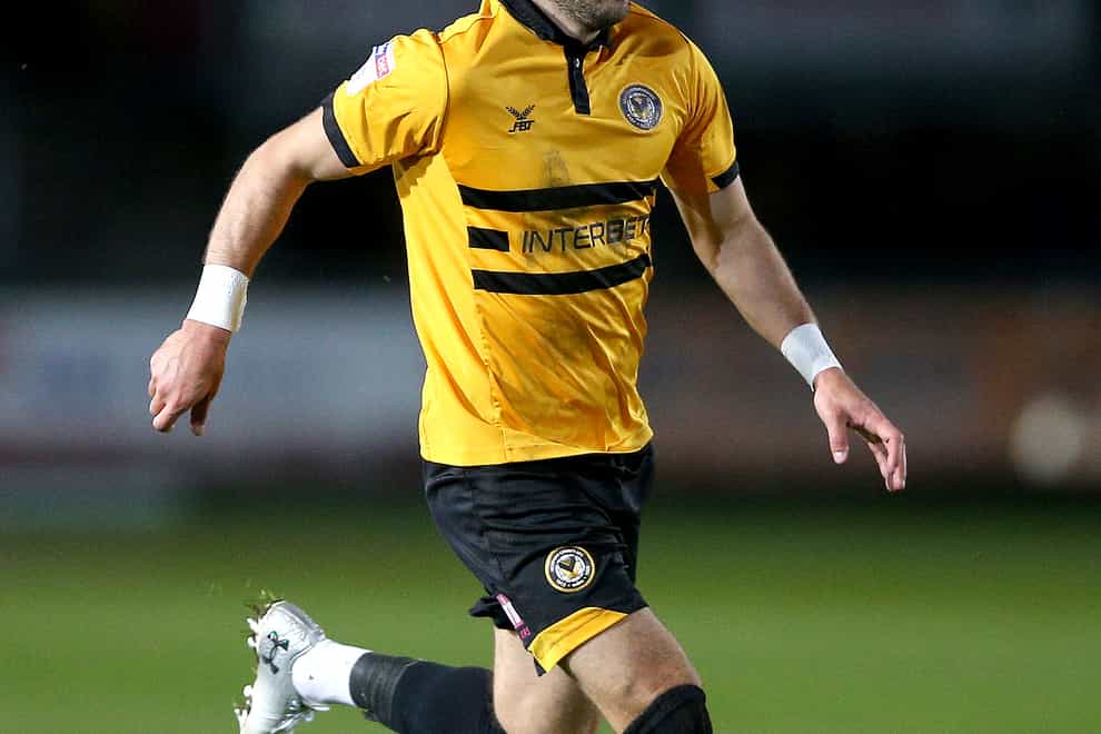 Newport County midfielder Robbie Willmott (Nigel French/PA)