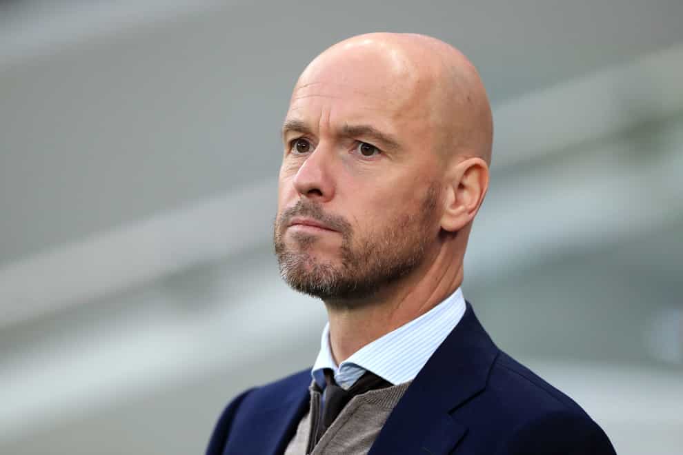 Erik ten Hag is reported to be close to becoming Manchester United’s new manager. (Mike Egerton/PA)
