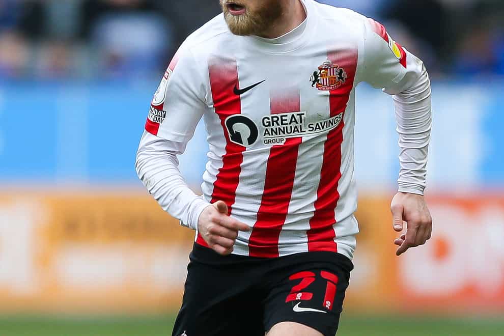 Alex Pritchard could feature for Sunderland against Shrewsbury (Barrington Coombs/PA)