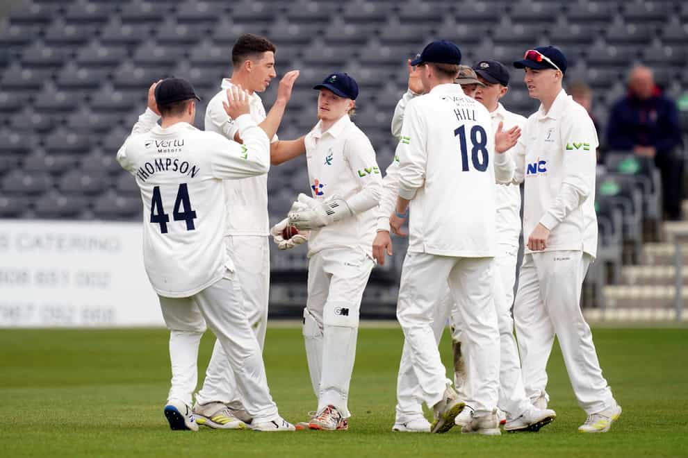 Yorkshire are on top against Gloucestershire (David Davies/PA)