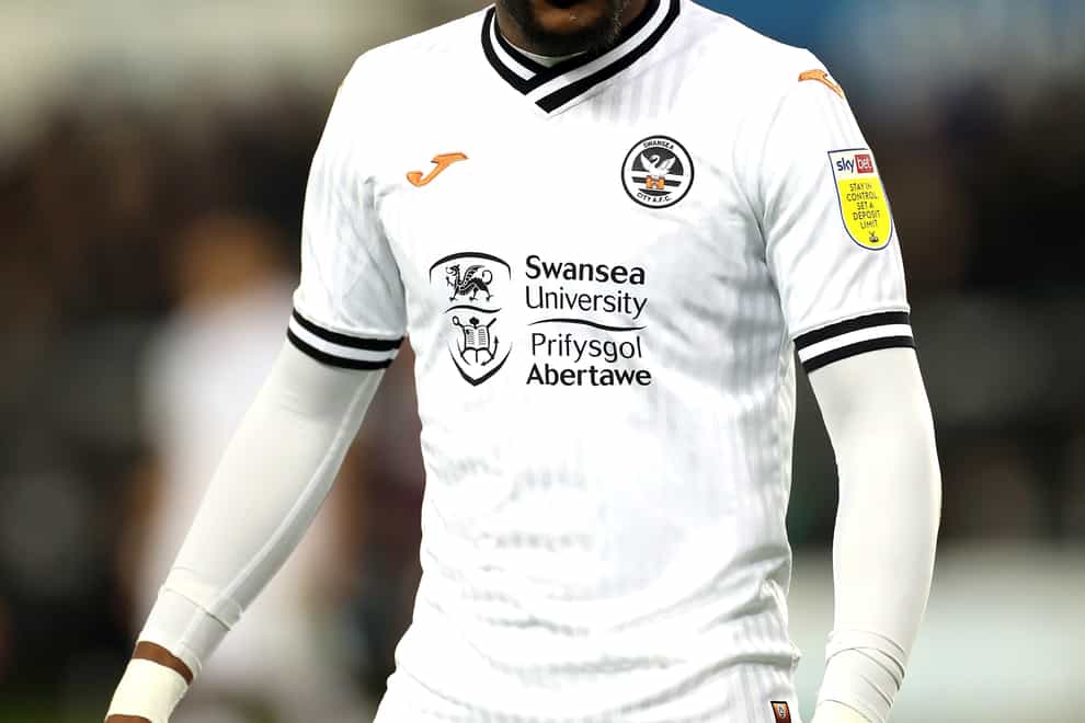Olivier Ntcham equalised for Swansea (Bradley Collyer/PA)