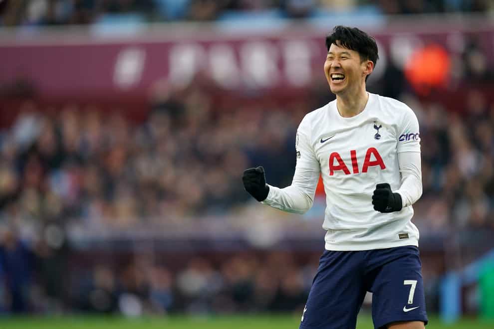 Son Heung-min has been in sensational form for Tottenham (Nick Potts/PA)