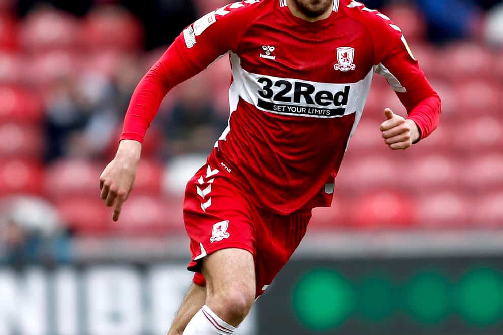 Middlesbrough will be without the suspended Matt Crooks for the next three games, starting at home to Middlesbrough (Will Matthews/PA)