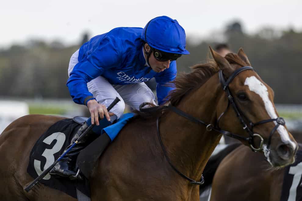Modern News gave William Buick a double on the card at Newbury (Steven Paston/PA)