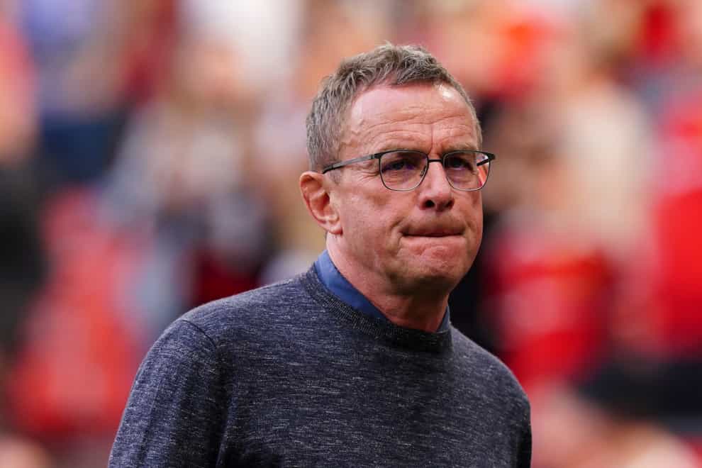 Manchester United interim manager Ralf Rangnick knows his team will need to be a lot better against Liverpool (Martin Rickett/PA)