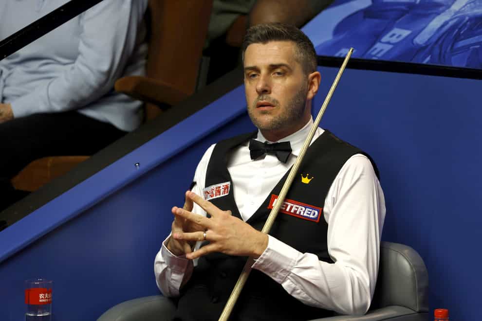 Mark Selby advanced to the second round at the Crucible (Richard Sellers/PA)