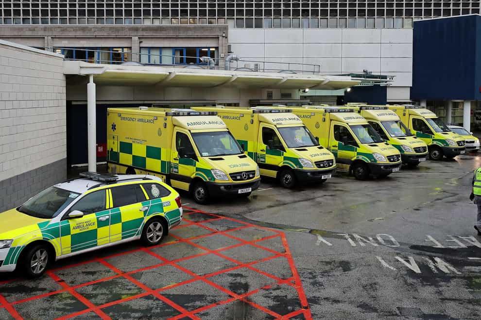 Volunteers will drive ambulances as part of a new pilot scheme (Peter Byrne/PA)