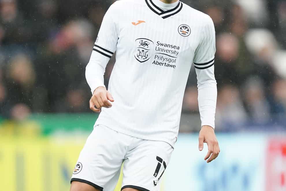 Joel Piroe scored twice for Swansea (David Davies/PA)