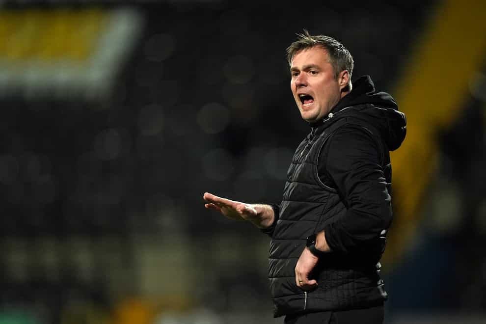 Rochdale manager Robbie Stockdale was pleased with his team’s second-half fightback (Mike Egerton/PA).