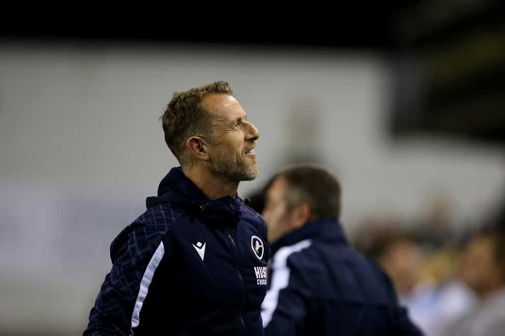 Gary Rowett and Millwall boosted their play-off push (Steven Paston/PA)
