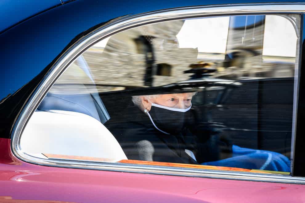 The Queen spent time alone after her husband’s funeral, according to her personal adviser (Leon Neal/PA)
