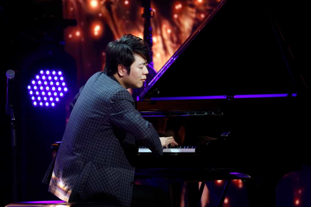 Chinese pianist Lang Lang to donate hundreds of keyboards to London schools (David Parry/PA)