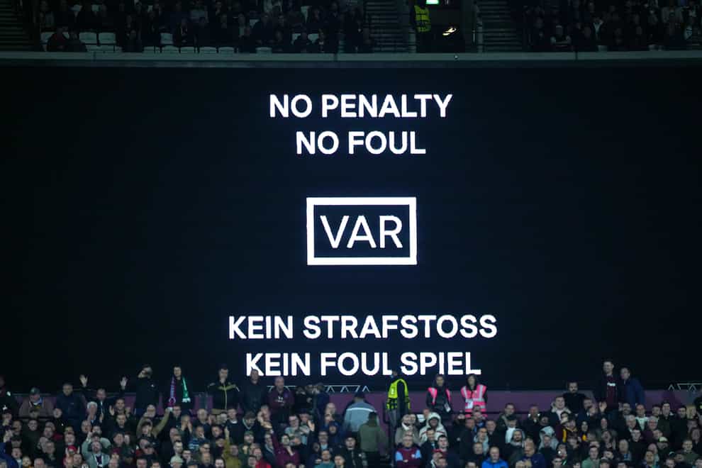 VAR will be used in Scottish football next season (Mike Egerton/PA)