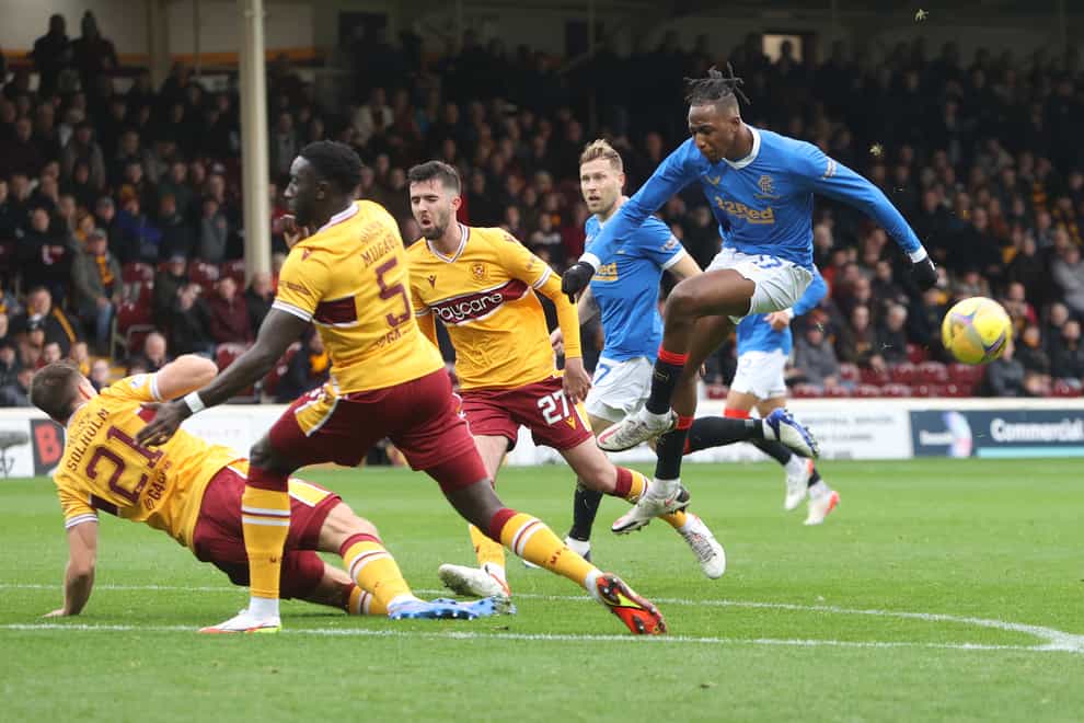 Motherwell and Rangers will now face each other on Saturday (Jeff Holmes/PA)