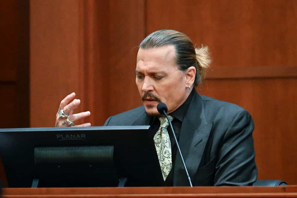 Johnny Depp says he is ‘obsessed with truth’ as he gives evidence in US lawsuit (Jim Watson/AP)