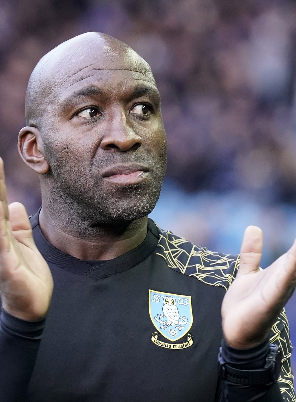 Darren Moore was full of praise for his Sheffield Wednesday side (Danny Lawson/PA).