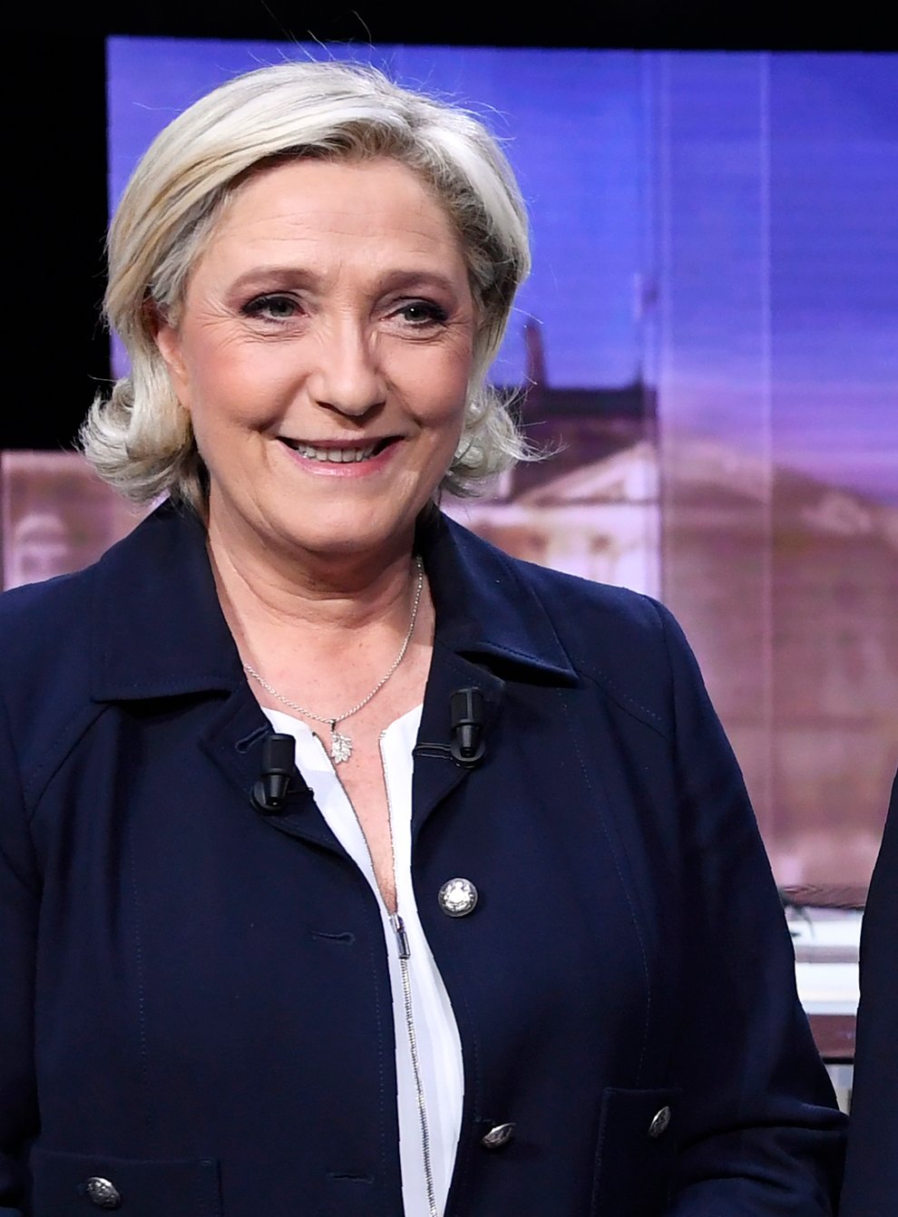 Marine Le Pen and Emmanuel Macron (Eric Feferberg/Pool Photo via AP)